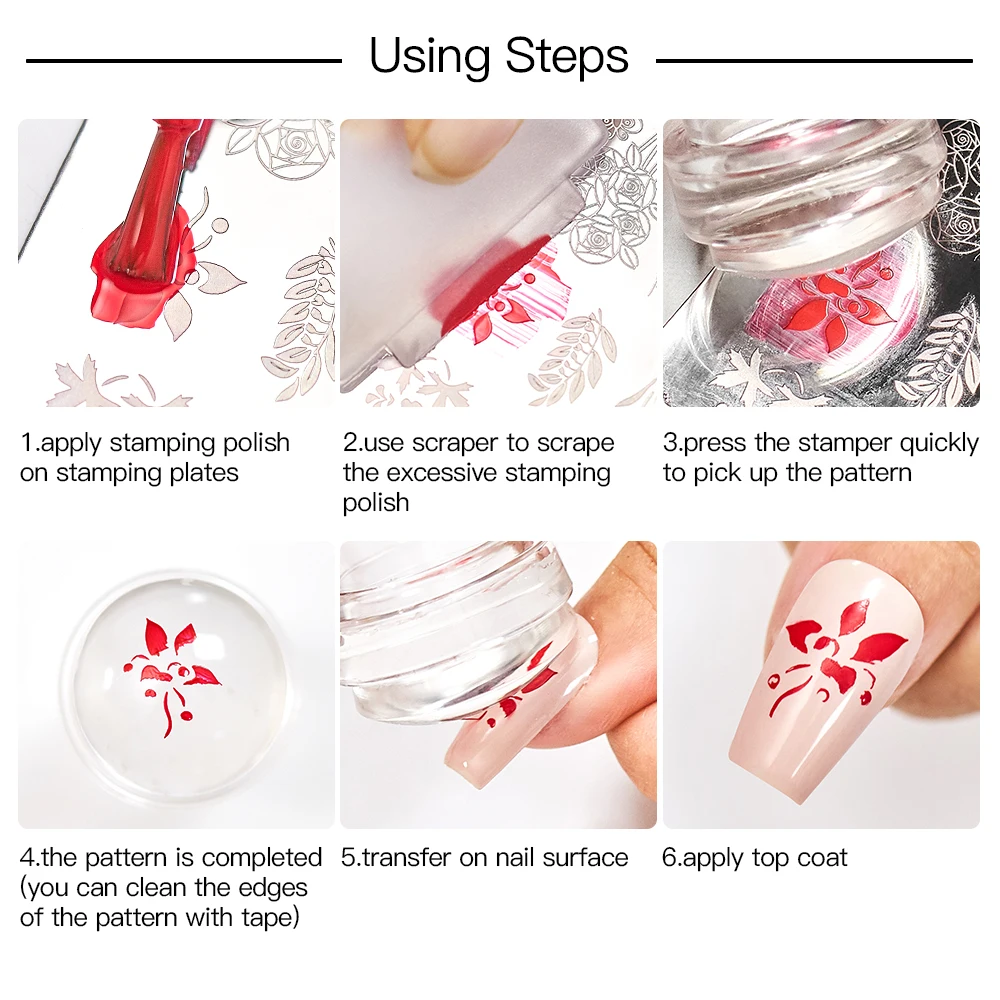 MEET ACROSS Nail Stamping PlatesSets Line Pictures Stencil Stainless Steel Nail Design for Printing Nail Art Image Plate
MEET ACROSS Nail Stamping PlatesSets Line Pictures Stencil Stainless Steel Nail Design for Printing Nail Art Image Plate
