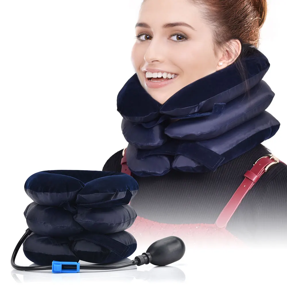 Neck Stretcher Air Cervical Traction 1 Tube House Medical Devices Orthopedic Pillow Collar Pain Relief Blue Brown Tractor
Neck Stretcher Air Cervical Traction 1 Tube House Medical Devices Orthopedic Pillow Collar Pain Relief Blue Brown Tractor