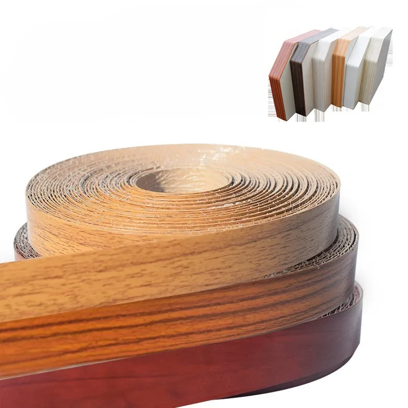 10M Self adhesive pvc edge banding strip tape for Cabinet Table Wood Furniture board repair surface Edging walnut veneer sheets
10M Self adhesive pvc edge banding strip tape for Cabinet Table Wood Furniture board repair surface Edging walnut veneer sheets