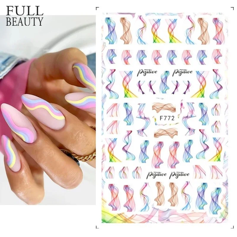 2021 Trendy Abstract Ripple 3D Nail Stickers Color Natural Flower Leaf Self Adhesive Transfer Stickers Nail Decals Manicuring
2021 Trendy Abstract Ripple 3D Nail Stickers Color Natural Flower Leaf Self Adhesive Transfer Stickers Nail Decals Manicuring