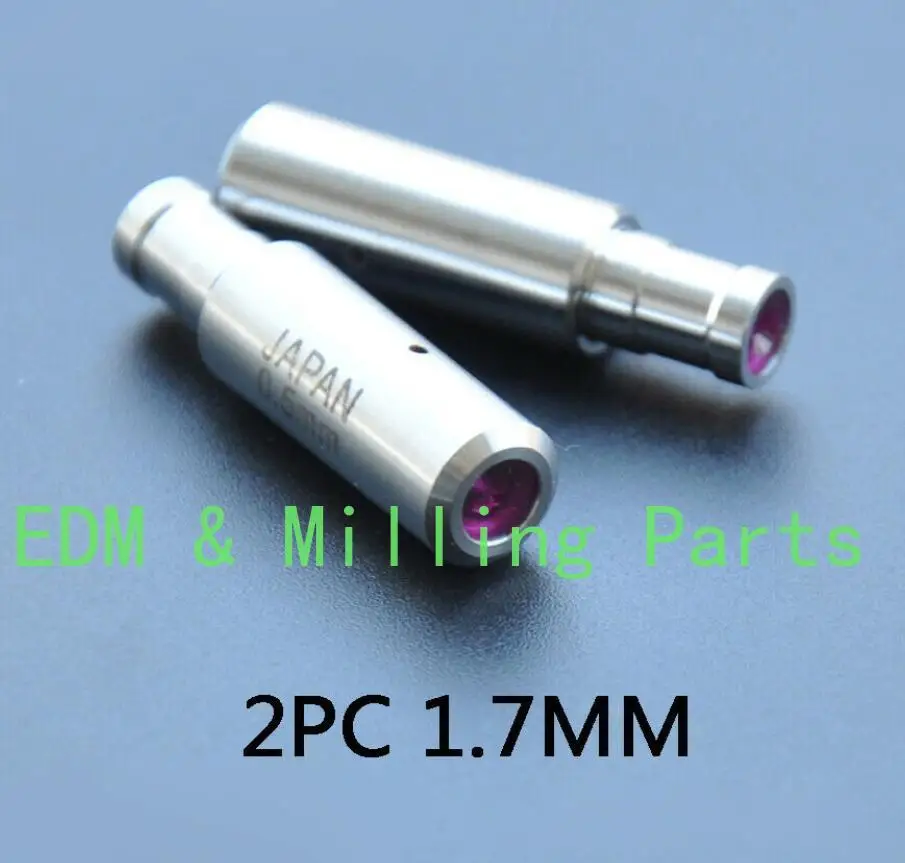 2PCS CNC 1.7MM Ruby Ceramic Electrode Guide Fit EDM Wire Cut Machine Parts For EDM Wire Cut Mill Part
2PCS CNC 1.7MM Ruby Ceramic Electrode Guide Fit EDM Wire Cut Machine Parts For EDM Wire Cut Mill Part