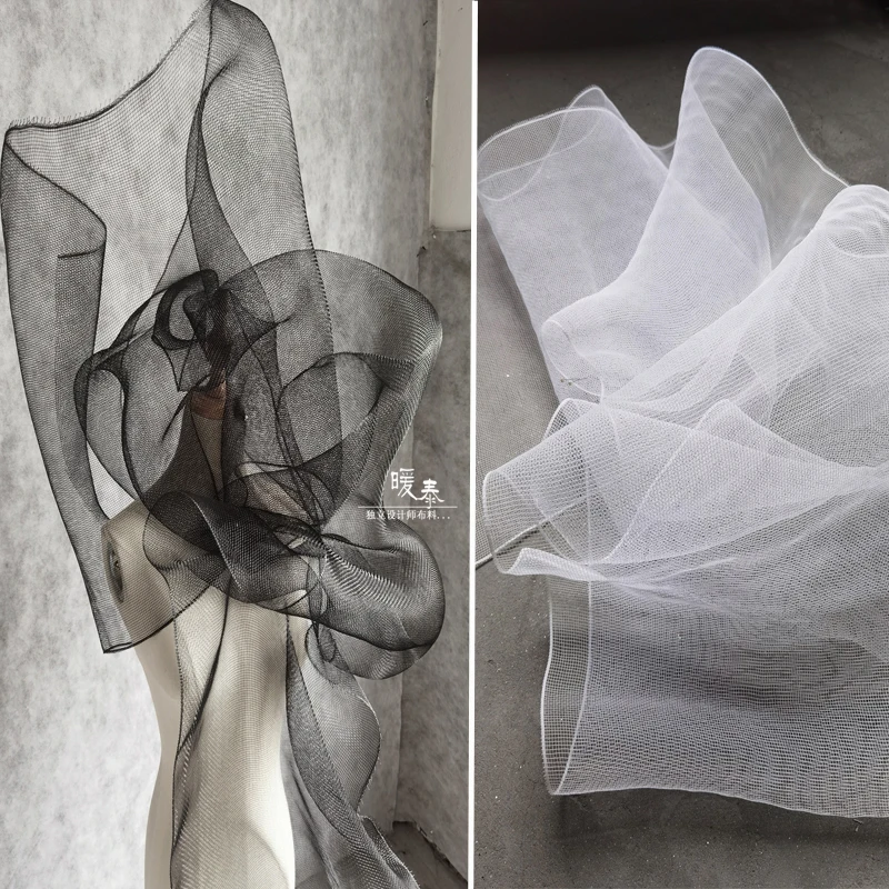 Check Hollowed Mesh Fabric Black White For DIY Background Decor Coat Skirts Dress Clothes Fashion Designer Fabric
Check Hollowed Mesh Fabric Black White For DIY Background Decor Coat Skirts Dress Clothes Fashion Designer Fabric