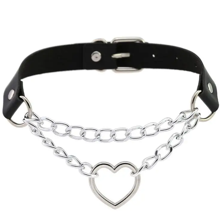 Gothic Choker Collar Necklace Punk Rock Rivet Stud Pentagram Hexagram Handmade Women vintage choker goth Jewelry
Gothic Choker Collar Necklace Punk Rock Rivet Stud Pentagram Hexagram Handmade Women vintage choker goth Jewelry