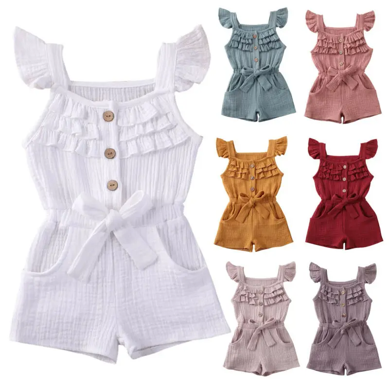 fashion Newborn Toddler Baby Boy Girls Cotton Solid Button Romper Sunsuit Outfit Clothes Playsuit Summer Outfits
fashion Newborn Toddler Baby Boy Girls Cotton Solid Button Romper Sunsuit Outfit Clothes Playsuit Summer Outfits