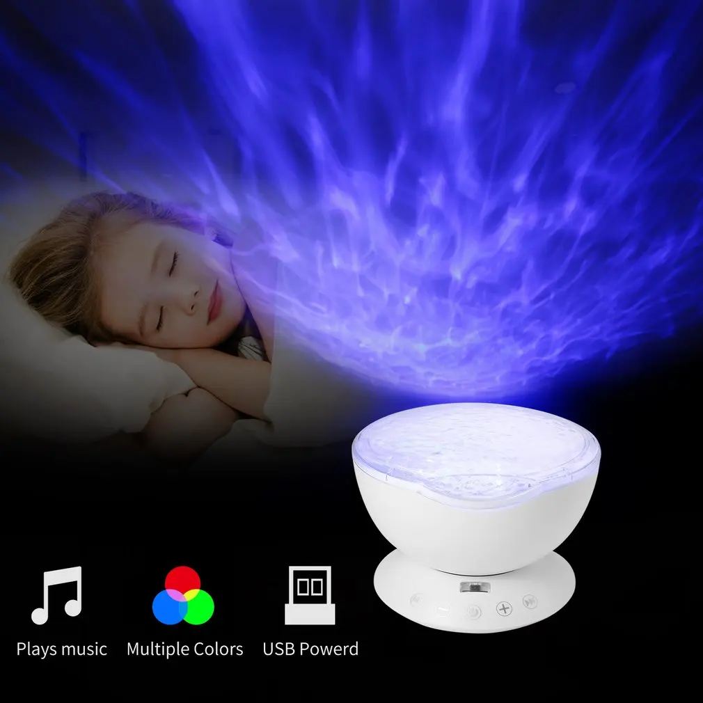 Remote Control Hypnosis Ocean Wave Projector Lamp Nightlight Built-in Music Player for Kids Bedroom Romantic Atmosphere
Remote Control Hypnosis Ocean Wave Projector Lamp Nightlight Built-in Music Player for Kids Bedroom Romantic Atmosphere