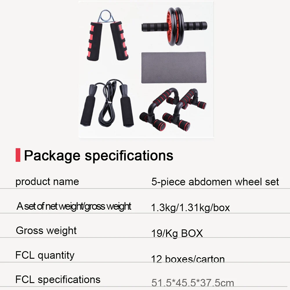 Ab Roller Abdomen Wheel Push-Up Bracket Resistance Rope Grip Strength Device Exercise Abdominal Muscles Fitness Equipment
Ab Roller Abdomen Wheel Push-Up Bracket Resistance Rope Grip Strength Device Exercise Abdominal Muscles Fitness Equipment