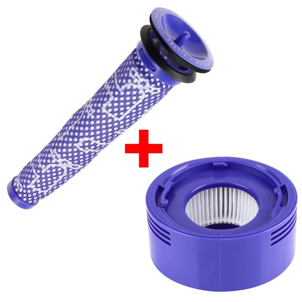 Pre Filter + HEPA Post-Filter kit for Dyson V7 V8 Vacuum Replacement Pre-Filter and Post- Filter Accessories
Pre Filter + HEPA Post-Filter kit for Dyson V7 V8 Vacuum Replacement Pre-Filter and Post- Filter Accessories