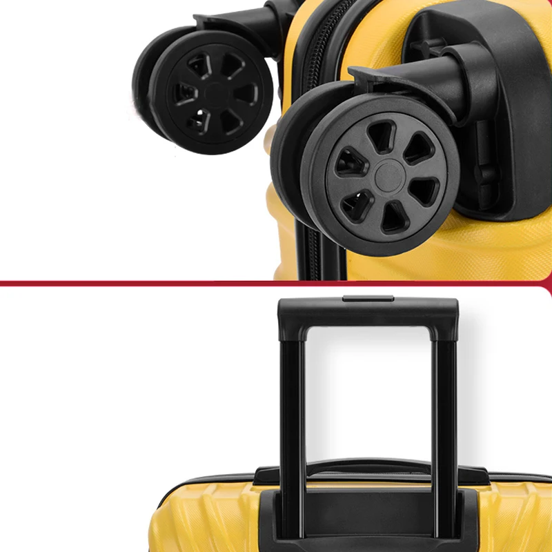 Travel Suitcase 20"22"24"26"29"Stripe Luggage Suitcase High-Capacity Trolley Case Password Suitcase Travel Suitcases With Wheels 
Travel Suitcase 20"22"24"26"29"Stripe Luggage Suitcase High-Capacity Trolley Case Password Suitcase Travel Suitcases With Wheels