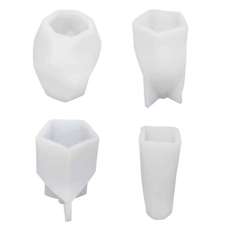 3D Geometric Shape Candle Mold Silicone Soap Making Mould Fondant Candy Cake Chocolate Decorating DIY 
3D Geometric Shape Candle Mold Silicone Soap Making Mould Fondant Candy Cake Chocolate Decorating DIY