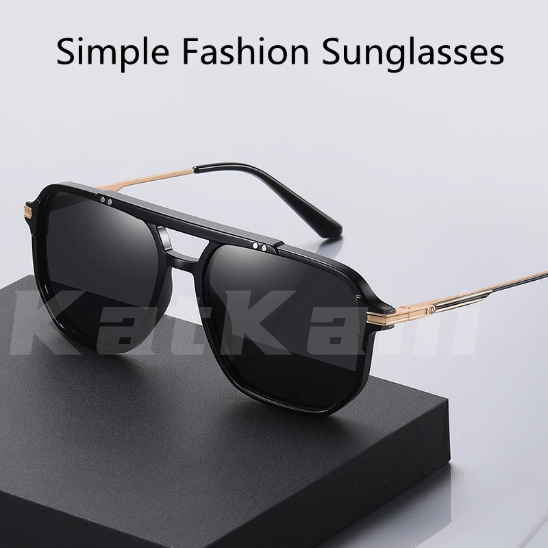KatKani New Retro Men Polarized Sunglasses Driving Fishing Fashion and Comfortable Optical Prescription Sunglasses UV400TR-ZC802
KatKani New Retro Men Polarized Sunglasses Driving Fishing Fashion and Comfortable Optical Prescription Sunglasses UV400TR-ZC802