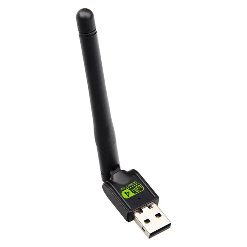 150 Мбит/с мини USB Wifi адаптер 2 дБ WiFi ключ MT7601 Wi Fi приемник беспроводная сетевая