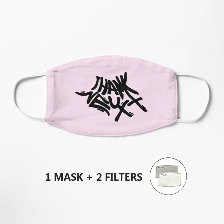 thank u next ariana grande Mask Breathable Face Mas Cotton Streetwear Reusable Washable Dust-proof Mouth Cover Mask 
thank u next ariana grande Mask Breathable Face Mas Cotton Streetwear Reusable Washable Dust-proof Mouth Cover Mask