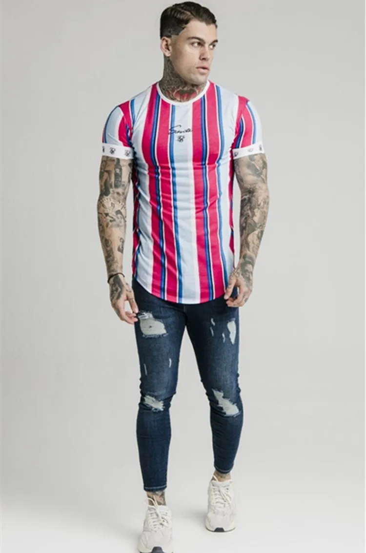 2021 fashion trend cross-border fitness summer hip-hop muscle in Europe and the United States short sleeve printed T-shirt strip
2021 fashion trend cross-border fitness summer hip-hop muscle in Europe and the United States short sleeve printed T-shirt strip