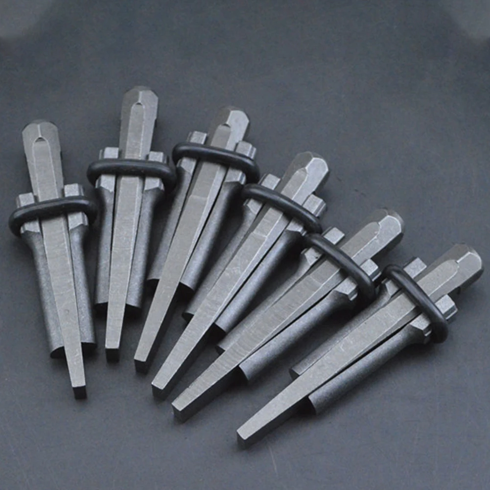 10 Set With Feather Shims Rock Plug Wedge Accessories Industrial Manual Durable Stone Splitter Easy Apply Steel Marble Granite
10 Set With Feather Shims Rock Plug Wedge Accessories Industrial Manual Durable Stone Splitter Easy Apply Steel Marble Granite