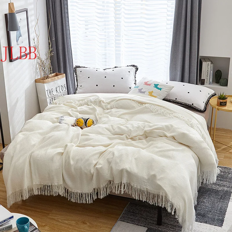 2019 New Summer blanket beige bed cover white bedspead nap quilt with tassel bamboo fiber home bedding soft washed throw blanket
2019 New Summer blanket beige bed cover white bedspead nap quilt with tassel bamboo fiber home bedding soft washed throw blanket