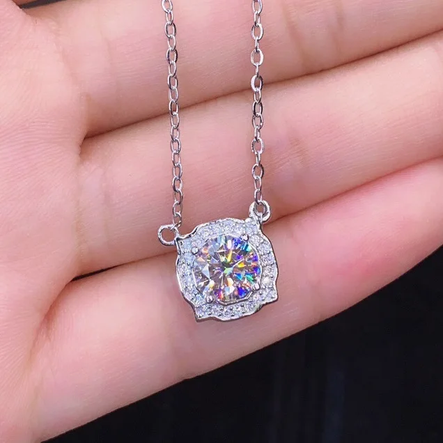 2 Carat Round Solitaire Diamond Pendant Necklace Women Wedding Jewelry Sterling Silver 925 Necklace Birthday Present
2 Carat Round Solitaire Diamond Pendant Necklace Women Wedding Jewelry Sterling Silver 925 Necklace Birthday Present