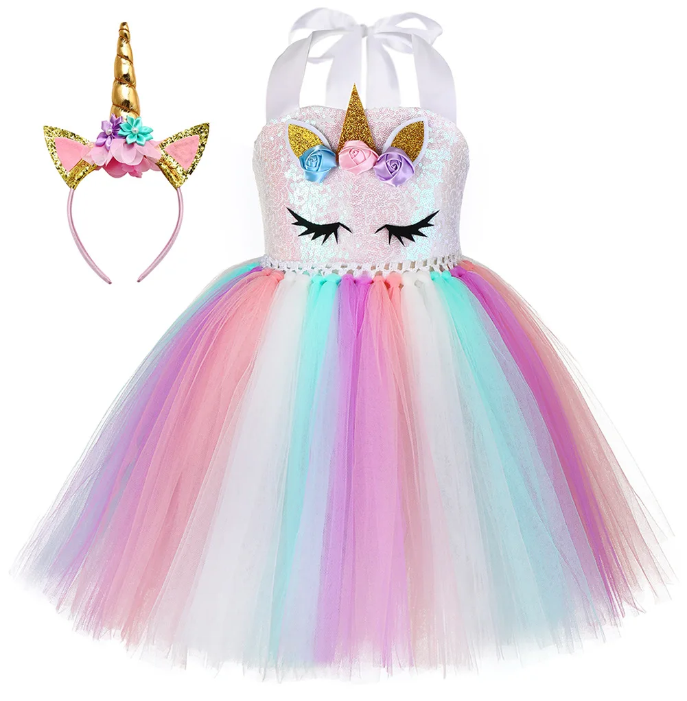 Girls Unicorn Tutu Dress Pastel Sequins Child Birthday Party Pony Unicorn Costume Outfit Kids Christmas Halloween Carnival Dress
Girls Unicorn Tutu Dress Pastel Sequins Child Birthday Party Pony Unicorn Costume Outfit Kids Christmas Halloween Carnival Dress