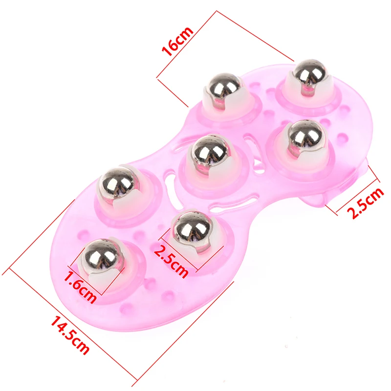 Roller Ball Body Massage Glove Anti-Cellulite Muscle Pain Relief Relax Massager For Neck Back Shoulder Buttocks Face Lift Tools 
Roller Ball Body Massage Glove Anti-Cellulite Muscle Pain Relief Relax Massager For Neck Back Shoulder Buttocks Face Lift Tools