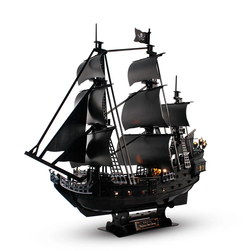 3D пазл для самостоятельной сборки модель Титаника бумажный корабль игрушка