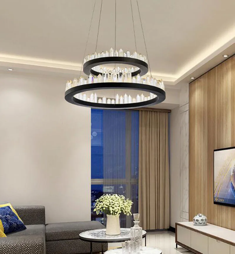 SHIJIA Modern Crystal Chandeliers Hanging LED Chandelier for Living Room Kitchen Chandeliers Bedroom Nordic Dining Room Light
SHIJIA Modern Crystal Chandeliers Hanging LED Chandelier for Living Room Kitchen Chandeliers Bedroom Nordic Dining Room Light