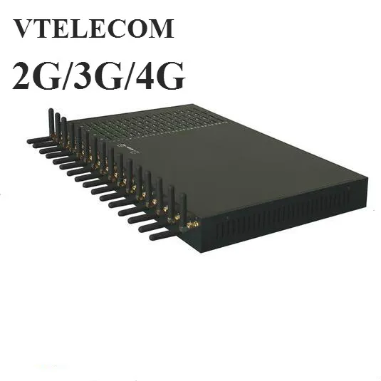 VOIP шлюз 4G LTE 32 порта 128 sims GSM/ WCDMA SIP gateway 2G/3G/4G IP Шлюз|VoIP-шлюз| |