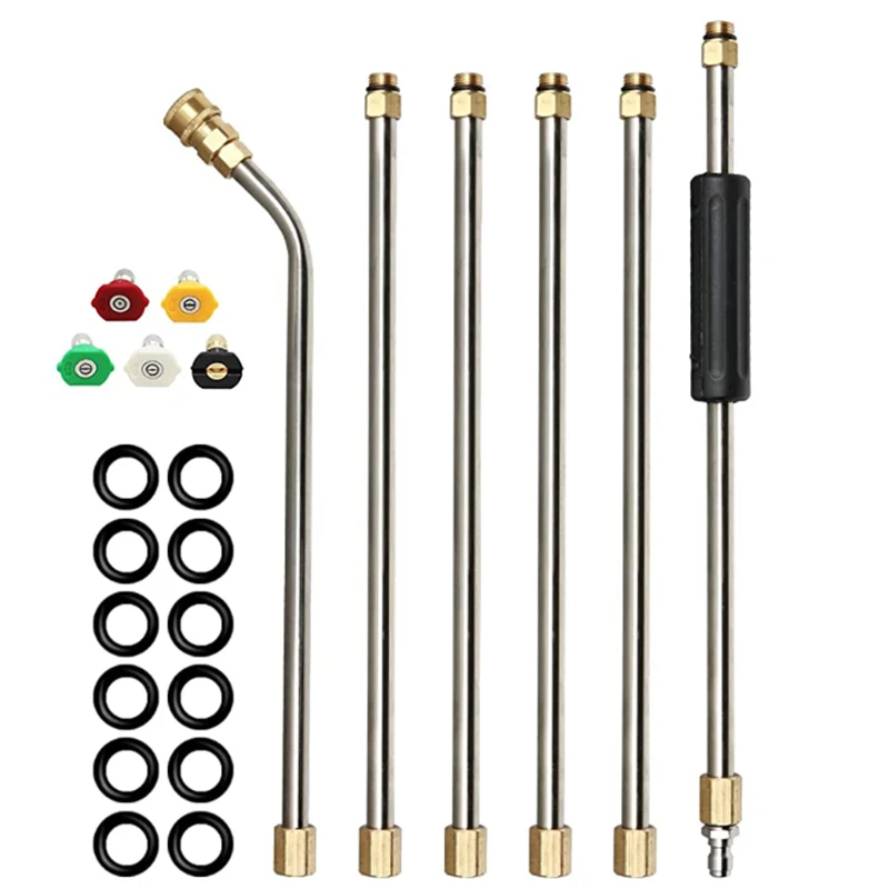 6 шт. высокое давление автомойка водяной пистолет Удлинительный стержень уплотнительное кольцо удлинительная палочка набор стержень Автом...
6 шт. высокое давление автомойка водяной пистолет Удлинительный стержень уплотнительное кольцо удлинительная палочка набор стержень Автом...