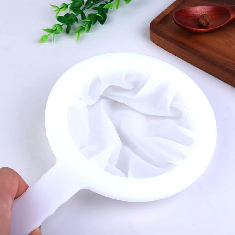 Multi-Function Household Kitchen Soybean Milk Filter Residue Juice Filter Reusable Nylon Super Fine Colander Sieve Kitchen Tool
Multi-Function Household Kitchen Soybean Milk Filter Residue Juice Filter Reusable Nylon Super Fine Colander Sieve Kitchen Tool