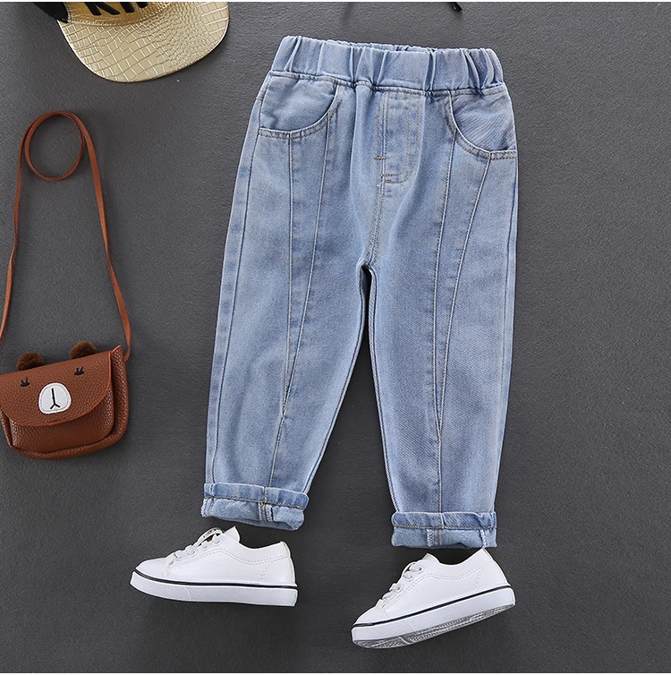 Kids Boys Clothes Jeans Classic Pants Children Denim Clothing Long Bottoms Baby Boy Casual Trousers 2-6years 
Kids Boys Clothes Jeans Classic Pants Children Denim Clothing Long Bottoms Baby Boy Casual Trousers 2-6years
