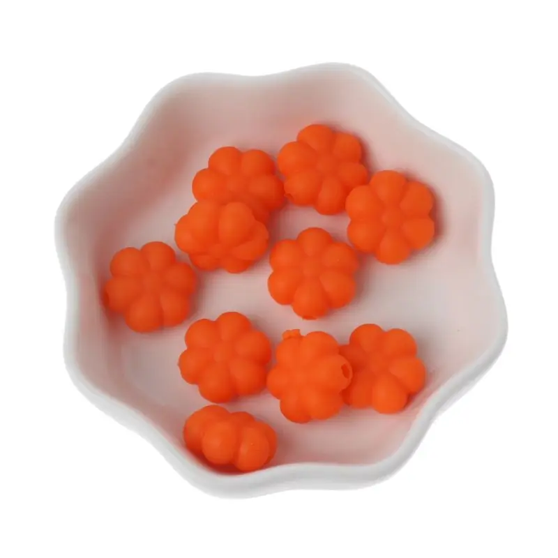 2021 New 10 PCS Multi-Colors 15 MM Double-faced Flower Silicone Beads Teething Beads For DIY Necklace BPA Free 
2021 New 10 PCS Multi-Colors 15 MM Double-faced Flower Silicone Beads Teething Beads For DIY Necklace BPA Free