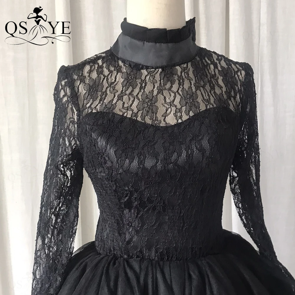 Black Short Prom Dresses Lace Homecoming Dress High Neck Puffy Gown Tulle Graduation Party Gown Long Sleeves Short Evening Dress
Black Short Prom Dresses Lace Homecoming Dress High Neck Puffy Gown Tulle Graduation Party Gown Long Sleeves Short Evening Dress