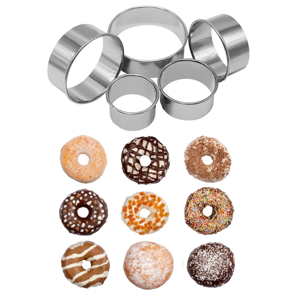 5Pcs Stainless Steel Cookies Cutters Fondant Cake Decorating Tools Pastry Dough Cutter Set Round Biscuit Cutters DIY Cake Tools
5Pcs Stainless Steel Cookies Cutters Fondant Cake Decorating Tools Pastry Dough Cutter Set Round Biscuit Cutters DIY Cake Tools