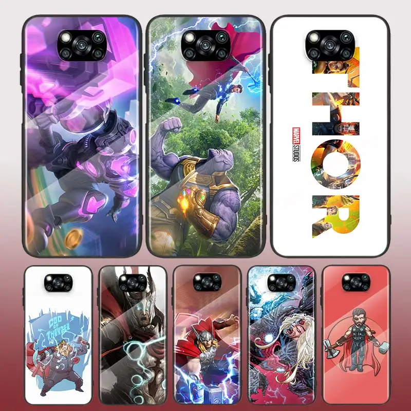 Hero Thor Marvel Tempered Glass Cover For Xiaomi POCO F3 F2 X3 NFC X2 M2 Pro Phone Case 
Hero Thor Marvel Tempered Glass Cover For Xiaomi POCO F3 F2 X3 NFC X2 M2 Pro Phone Case