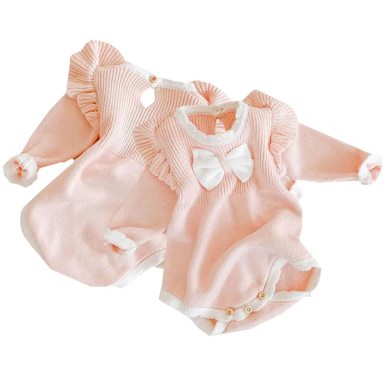 Autumn Winter Baby Girls Clothes Knitting Long Sleeve Infant Baby Girls Printing Jumpsuit Baby Girl Knitting Bodysuits
Autumn Winter Baby Girls Clothes Knitting Long Sleeve Infant Baby Girls Printing Jumpsuit Baby Girl Knitting Bodysuits