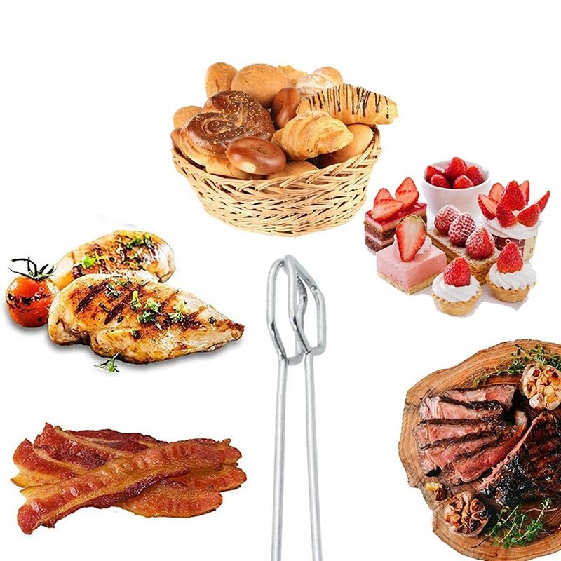 Multifunctional Durable Food Tongs Barbecue Charcoal Tongs Barbecue Tongs Bread Tongs Lengthened Tongs Barbecue Accessories
Multifunctional Durable Food Tongs Barbecue Charcoal Tongs Barbecue Tongs Bread Tongs Lengthened Tongs Barbecue Accessories