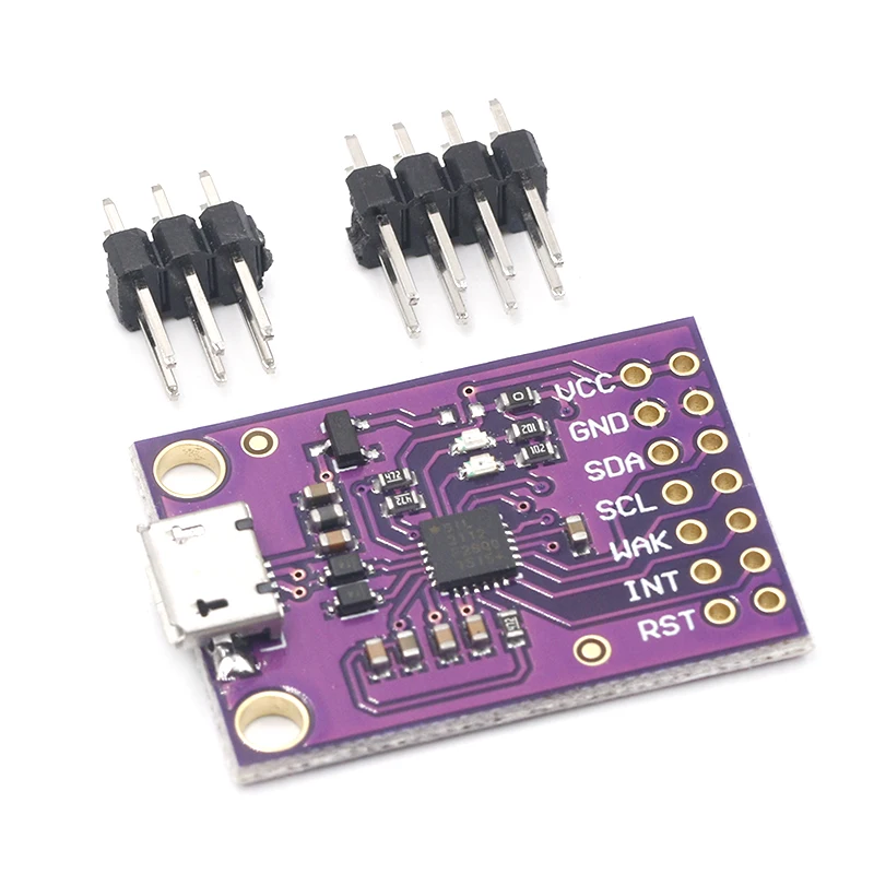 CP2112 плата отладки USB к SMBus I2C коммуникационный модуль 2 0 MicroUSB 2112 оценочный комплект
