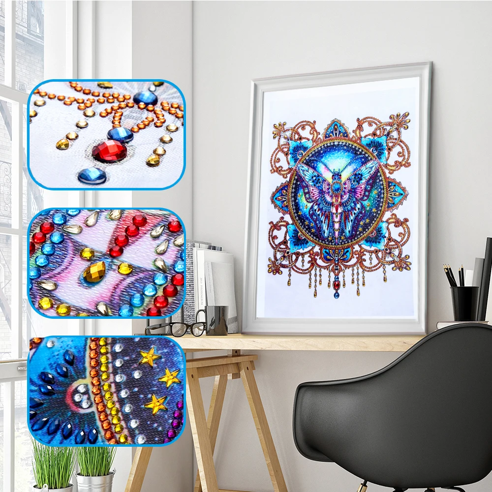 Special Shaped Diamond Painting Butterfly Picture Of Rhinestones 5D DIY Diamond Embroidery Animal Home Decor Gift 30x40cm
Special Shaped Diamond Painting Butterfly Picture Of Rhinestones 5D DIY Diamond Embroidery Animal Home Decor Gift 30x40cm