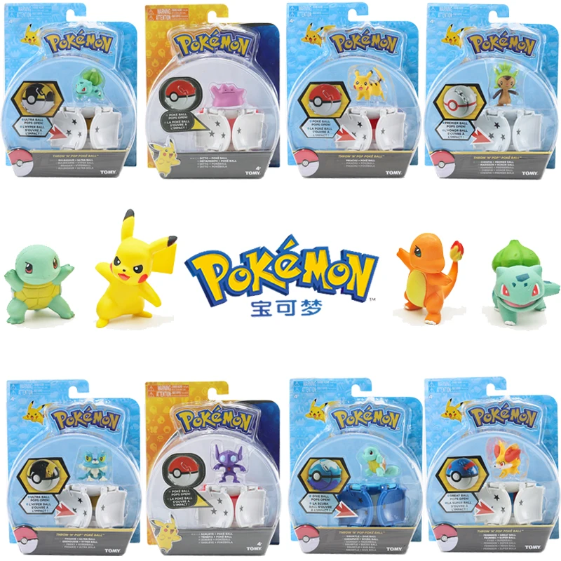 Original POKEMON toys Pokeball sets poke balls for Belt Action Figure Model Toys Gifts for Children Kids Toys in box
Original POKEMON toys Pokeball sets poke balls for Belt Action Figure Model Toys Gifts for Children Kids Toys in box