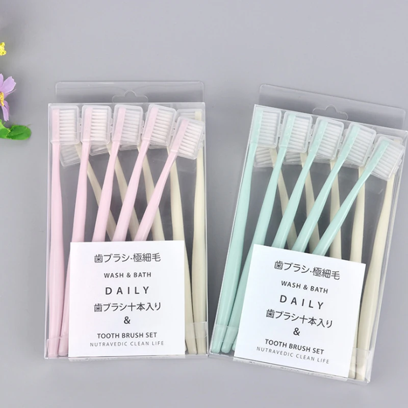 10pcs adult oral health care toothbrush environmental protection bamboo charcoal fine soft boxed household toothbrush
10pcs adult oral health care toothbrush environmental protection bamboo charcoal fine soft boxed household toothbrush