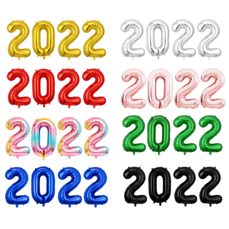 2022 Balloons Gold Silver Number Foil Helium Baloons Happy New Year Balloon Merry Christmas 2021 New Year Eve Party Decor
2022 Balloons Gold Silver Number Foil Helium Baloons Happy New Year Balloon Merry Christmas 2021 New Year Eve Party Decor