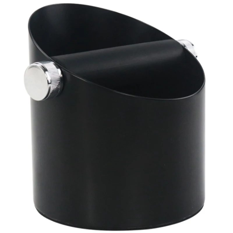 Stainless Steel Espresso Knock Box Anti Slip Coffee Grind Dump Bin Waste Bin with Detachable Knock Bar for Barista
Stainless Steel Espresso Knock Box Anti Slip Coffee Grind Dump Bin Waste Bin with Detachable Knock Bar for Barista