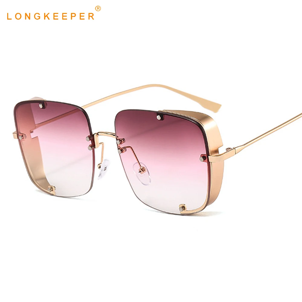 2020 Fashion Punk Sunglasses Women Men Luxury Brand Vintage Square Sun Glasses Female Fashion Metal Gradient Gafas De Sol Mujer
2020 Fashion Punk Sunglasses Women Men Luxury Brand Vintage Square Sun Glasses Female Fashion Metal Gradient Gafas De Sol Mujer