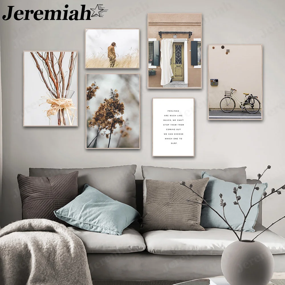 Nordic Landscape Canvas Poster Man Back View Door Bicycle Dried Flower Painting Wall Art Modern Home Room Decoration
Nordic Landscape Canvas Poster Man Back View Door Bicycle Dried Flower Painting Wall Art Modern Home Room Decoration