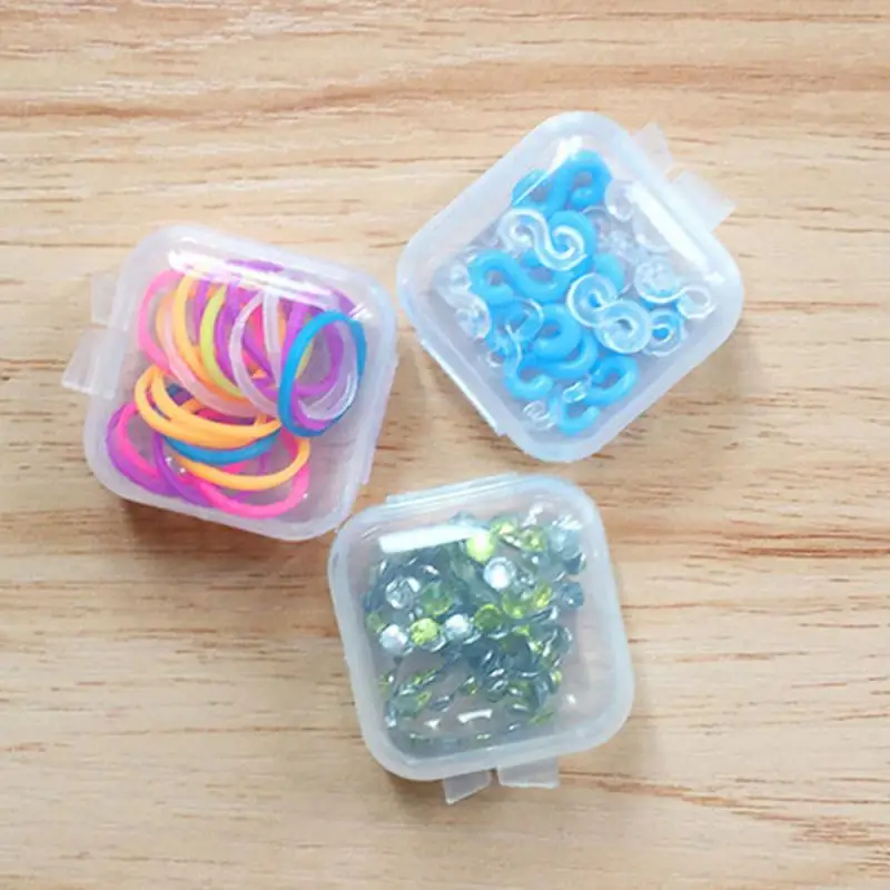 10Pcs Portable Transparent Flip Jewelry Box Square Plastic Small Storage Boxes Square Pill Box Jewelry Earplug Protection Box
10Pcs Portable Transparent Flip Jewelry Box Square Plastic Small Storage Boxes Square Pill Box Jewelry Earplug Protection Box