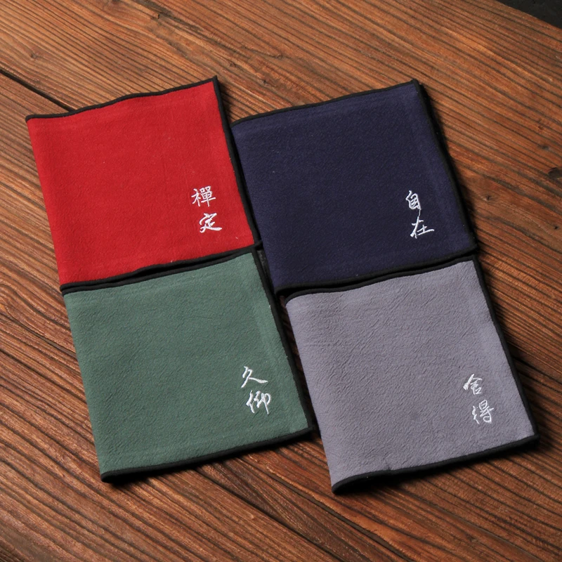 Embroidery High-End Tea Towel Cloth Absorbent Small Square Towel Tea Mat Tablecloth Zen Thickening Coffee Table Tea Table Cleani
Embroidery High-End Tea Towel Cloth Absorbent Small Square Towel Tea Mat Tablecloth Zen Thickening Coffee Table Tea Table Cleani