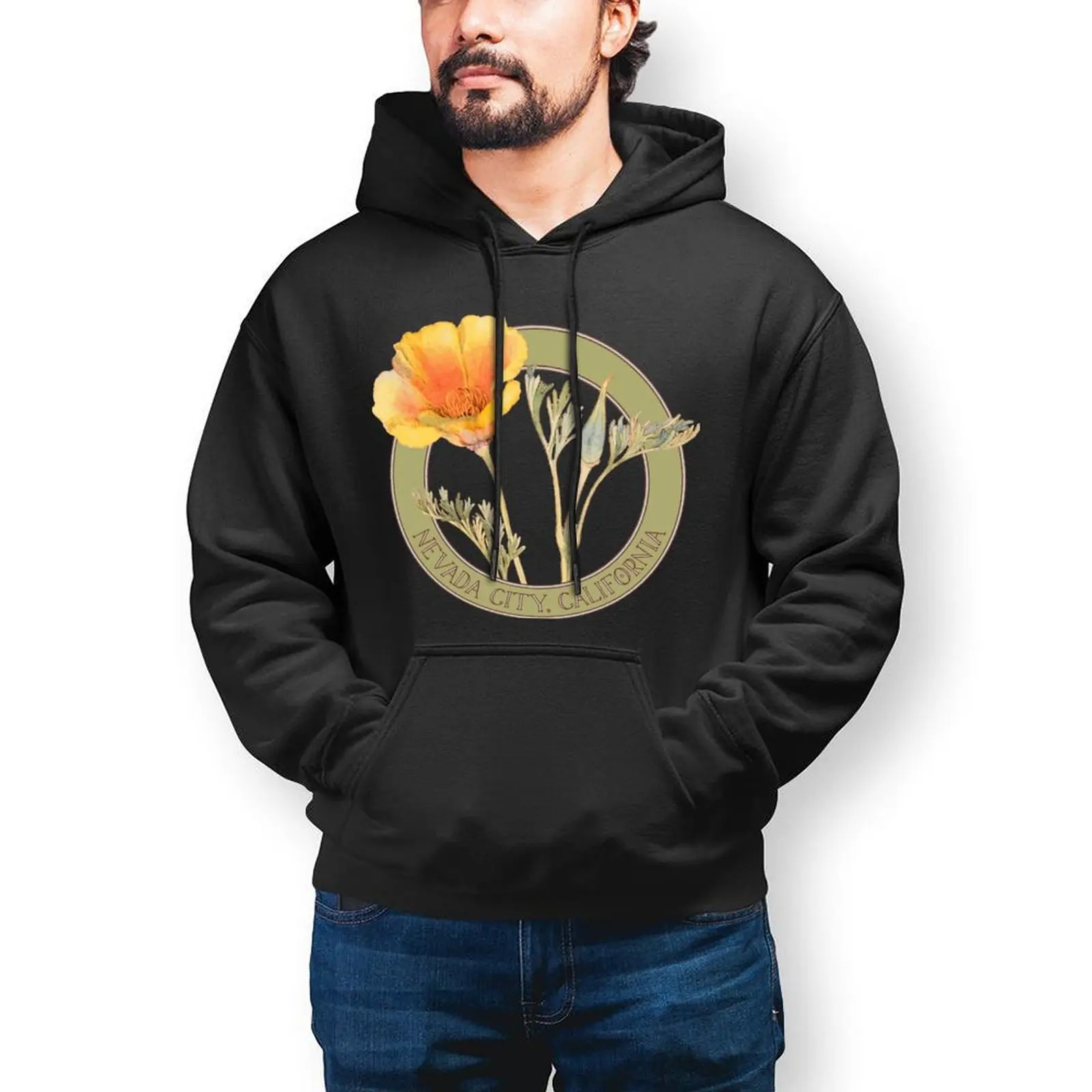 Зимние толстовки худи с изображением цветов, повседневные Длинные мужские большие 
Зимние толстовки худи с изображением цветов, повседневные Длинные мужские большие