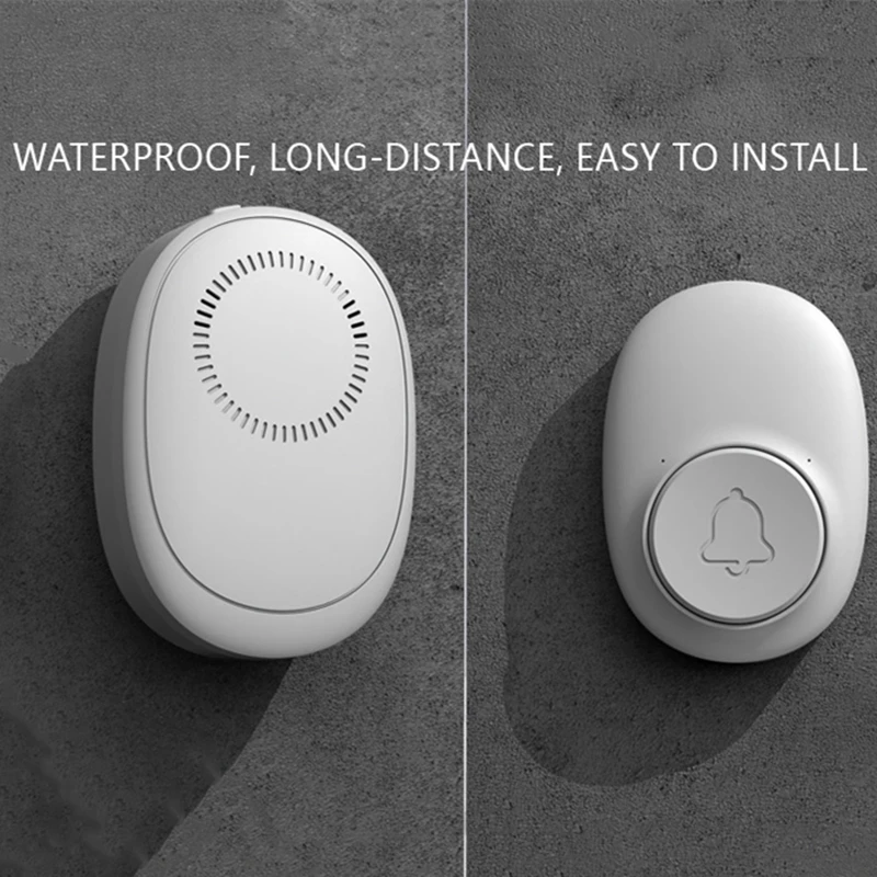 Home Wireless Smart Doorbell Welcome Friend Smart Doorbell 300M Long Distance Waterproof Remote Control Dingdong Door Chimes
Home Wireless Smart Doorbell Welcome Friend Smart Doorbell 300M Long Distance Waterproof Remote Control Dingdong Door Chimes