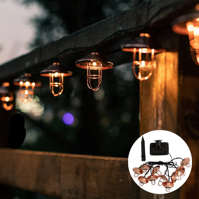 Vintage Solar Led String Lights 10Led Metal Lantern Garden Lamp Waterproof Holiday Party Christmas Landscape Light Outdoor Decor
Vintage Solar Led String Lights 10Led Metal Lantern Garden Lamp Waterproof Holiday Party Christmas Landscape Light Outdoor Decor