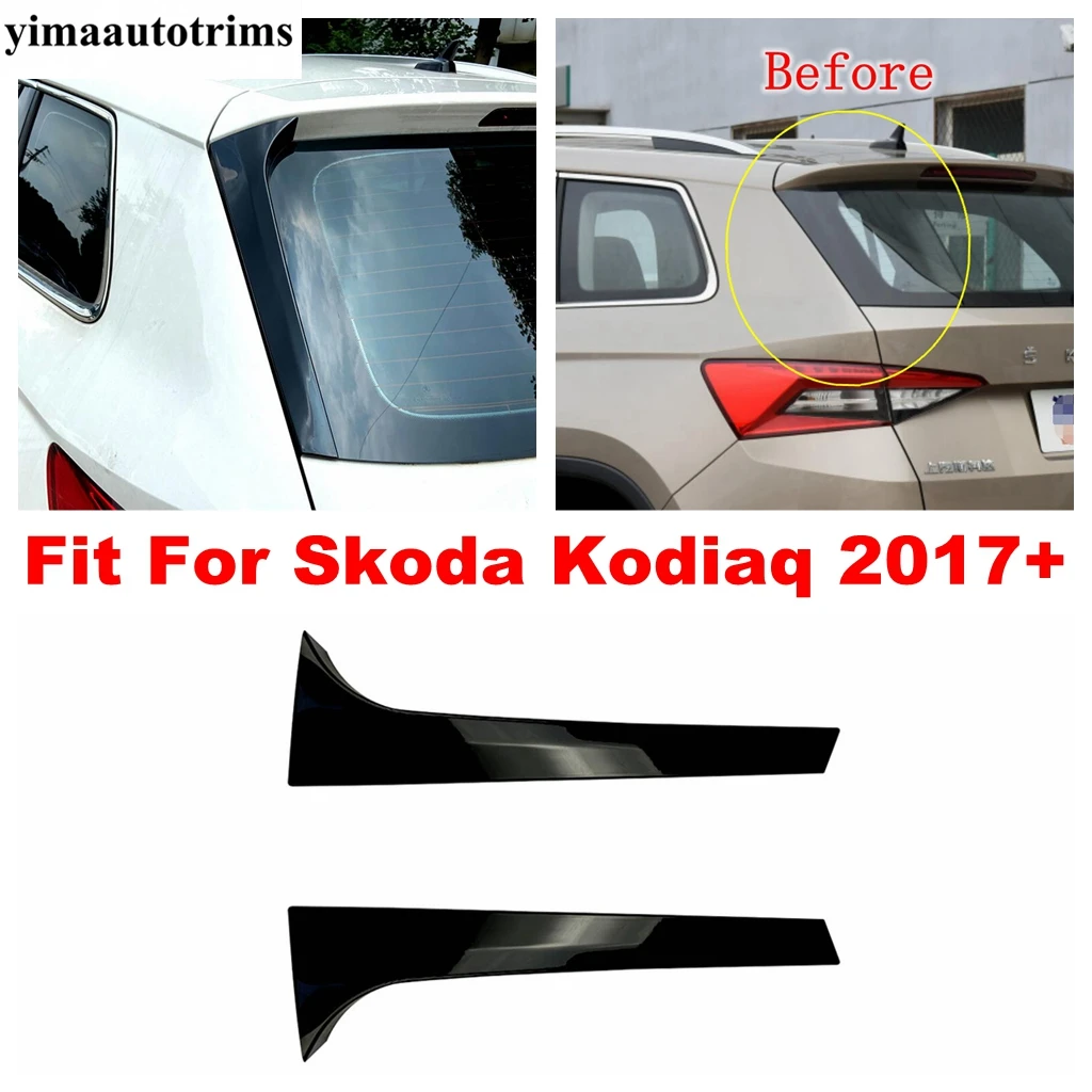 Black Plastic Accessories Rear Windshield Tail Window Spoiler Stripes Cover Trim Exterior Decor Fit For Skoda Kodiaq 2017 - 2022
Black Plastic Accessories Rear Windshield Tail Window Spoiler Stripes Cover Trim Exterior Decor Fit For Skoda Kodiaq 2017 - 2022