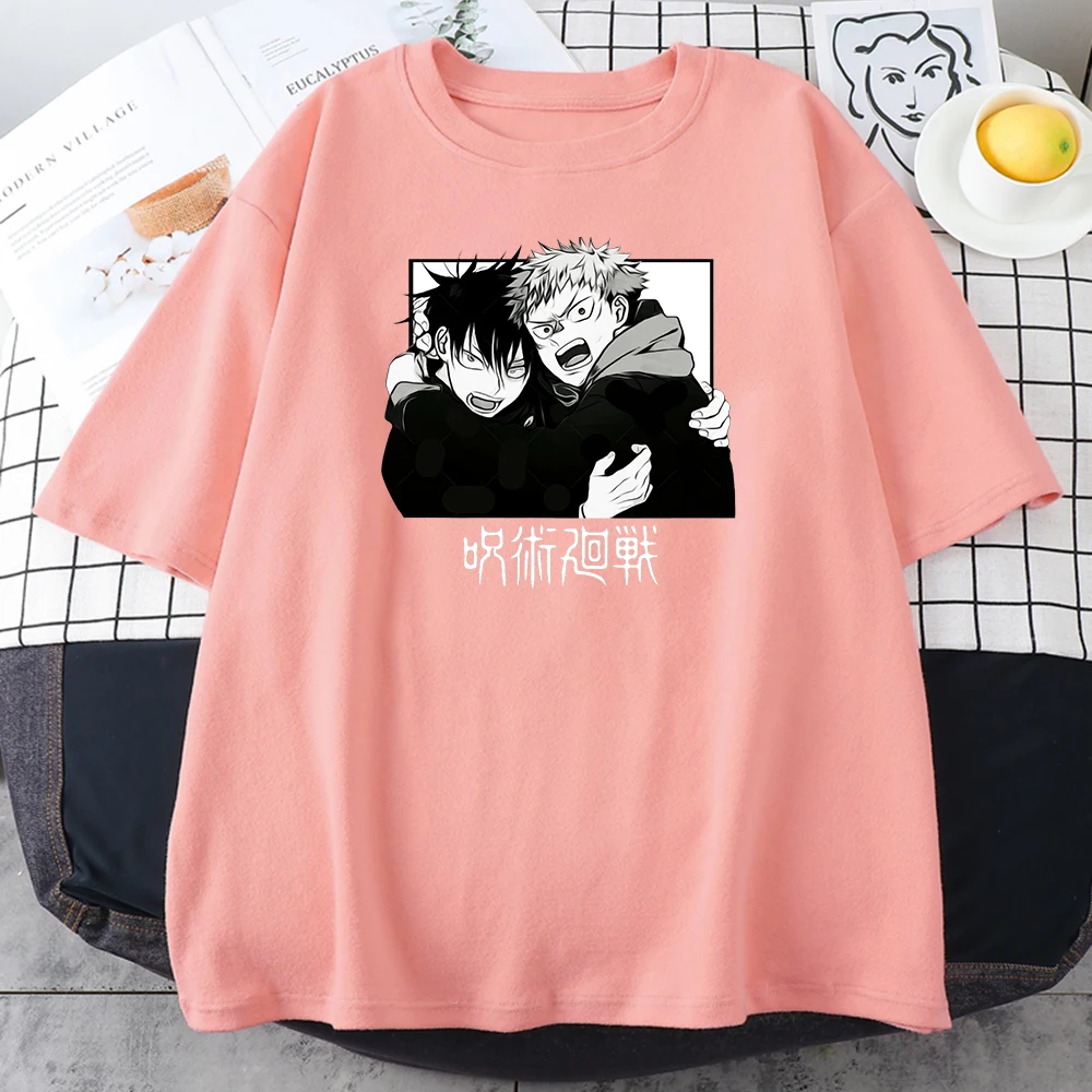 Jujusu Kaisen Funny Comic Black Woman Tee Shirt Hip Hop Casual T-Shirt Harajuku Cotton T-Shirts 2021 Summer New Woman T Shirt
Jujusu Kaisen Funny Comic Black Woman Tee Shirt Hip Hop Casual T-Shirt Harajuku Cotton T-Shirts 2021 Summer New Woman T Shirt
