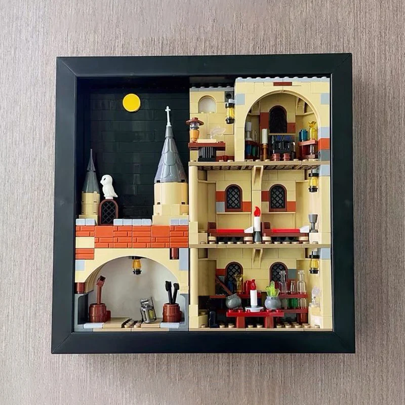 Idea Series Inside The Frame Of The Magic Castle Mural Building Block Brick Wall Painting Picture 3D Modle Home Decor 467PCS
Idea Series Inside The Frame Of The Magic Castle Mural Building Block Brick Wall Painting Picture 3D Modle Home Decor 467PCS